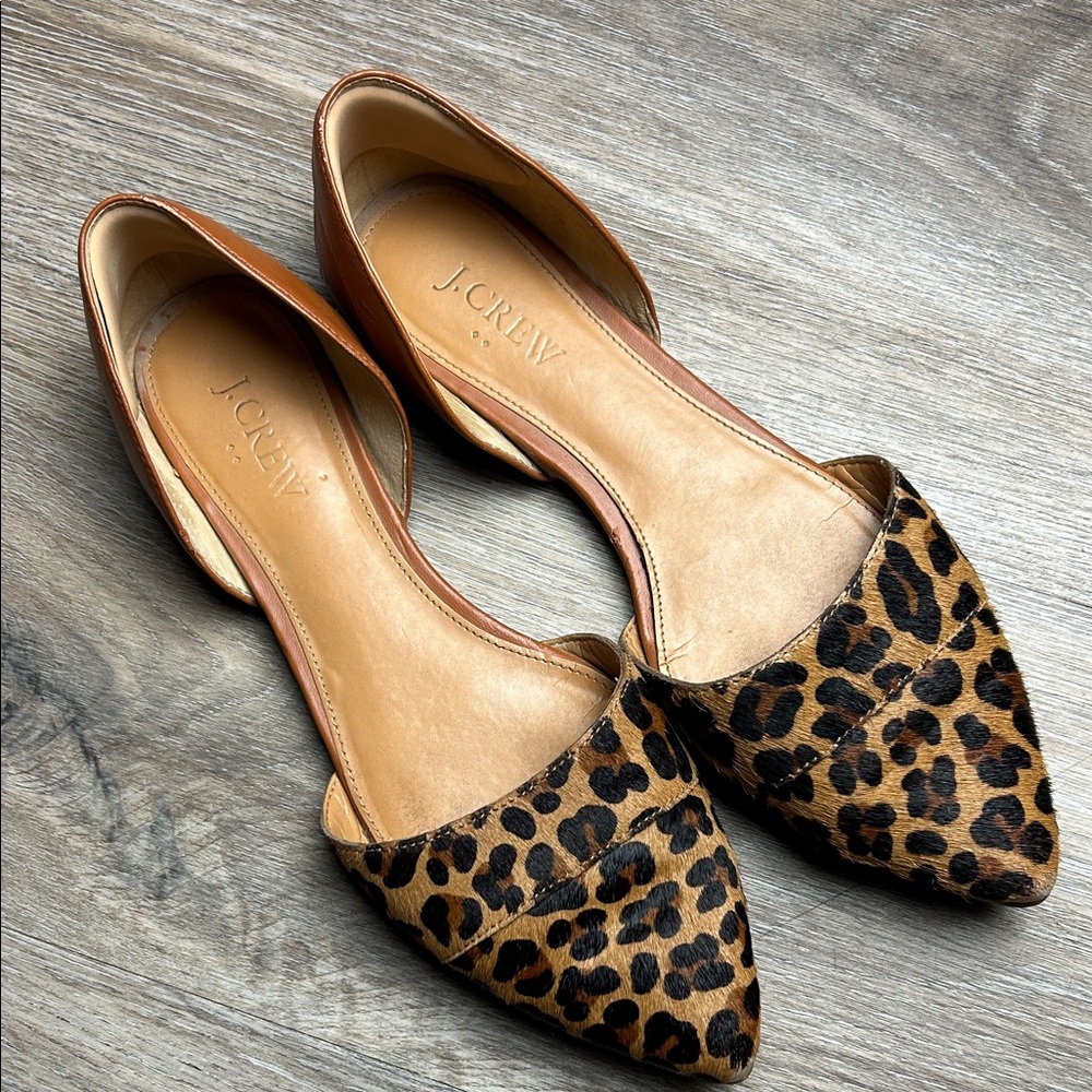 J. Crew Leopard Print Women's Flats